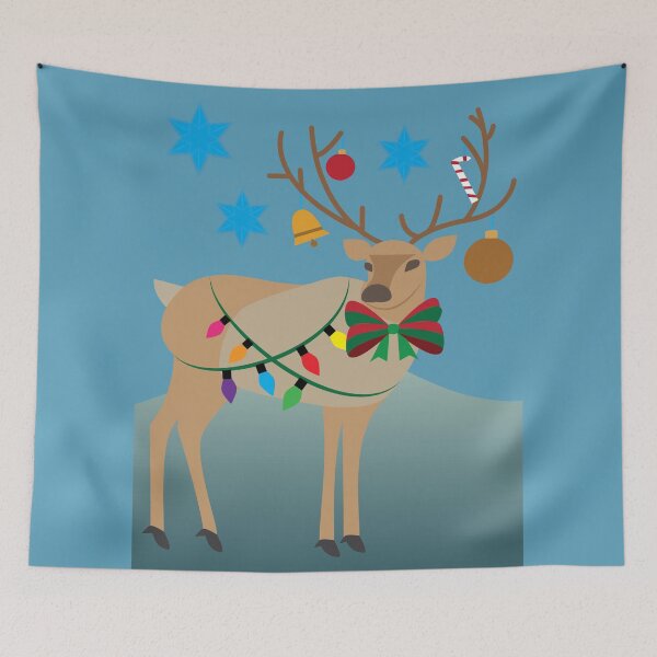 Item preview, Christmas Reindeer designed and sold by ROSE ANN BANILAR.
