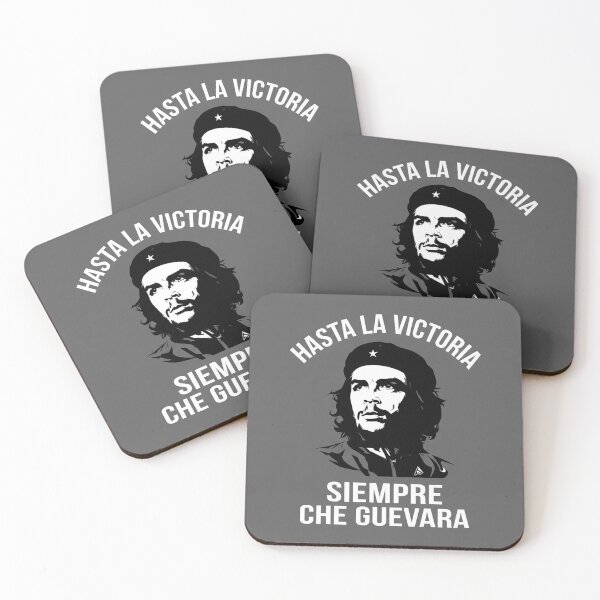 Item preview, Che Guevara Hasta La Victoria Siempre Quote Portrait designed and sold by Owcomm.