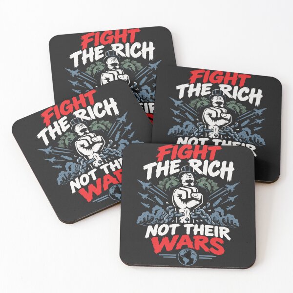 Item preview, Fight The Rich Not Their Wars designed and sold by Owcomm.