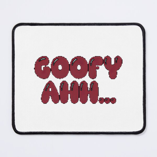 Artikelvorschau, Lustiges „Goofy Ahh“-Gesichtsausdruck-Design in Dunkelrot entworfen und verkauft von Paul Kabon.