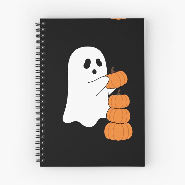 Item preview, Ghost stacking pumpkins designed and sold by Meli-moo.