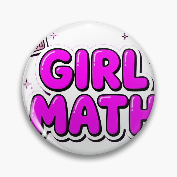 Item preview, Girl Math Funny Shopping Meme designed and sold by minaguirguis.