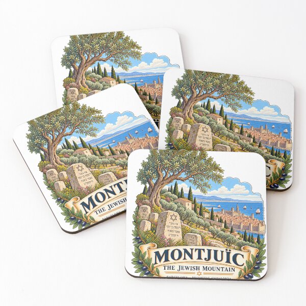 Item preview, Montjuïc — The Jewish Mountain — Medieval Barcelona designed and sold by Past in Threads.