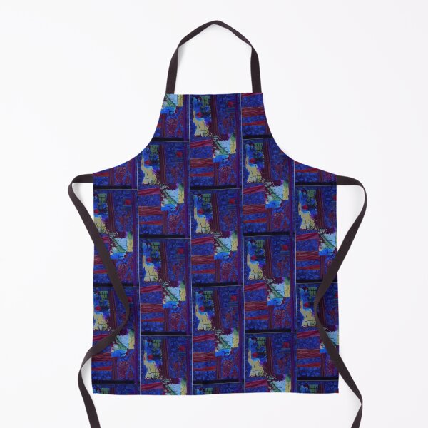 Artikelvorschau, Abstrakte Wandkunst in Indigo entworfen und verkauft von sraab8.
