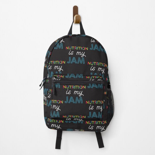 Item preview, Nutrition Is My Jam Funny Healthy Eating Design for Food Lovers designed and sold by OneCuriousFox.