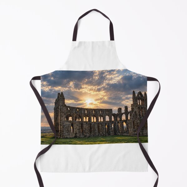 Item preview, Golden Hour Glow at Whitby Abbey designed and sold by Astute-Artio-Photography.
