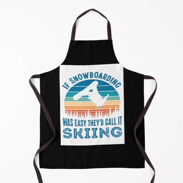 Item preview, If Snowboarding Was Easy They'd Call It Skiing Funny Snowboard Quote Design designed and sold by WiretapStudios.
