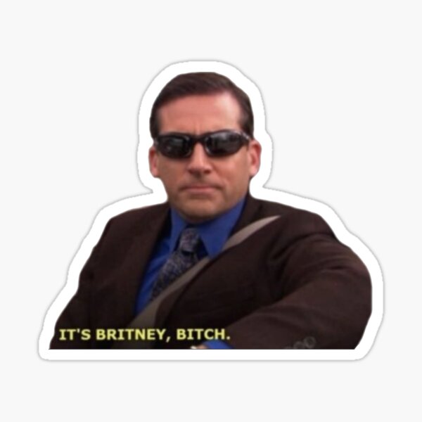 Artikel-Vorschau von Es ist Britney ..., designt und verkauft von StickerMuppet.