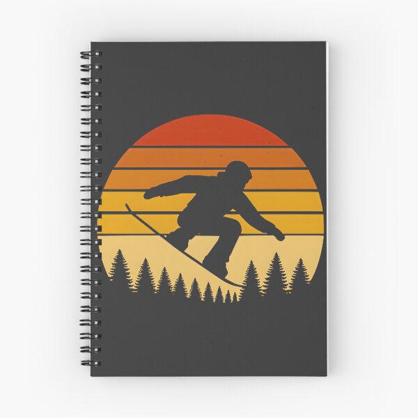 Item preview, Retro Snowboarding Design with Vintage Style and Bold Colors designed and sold by WiretapStudios.