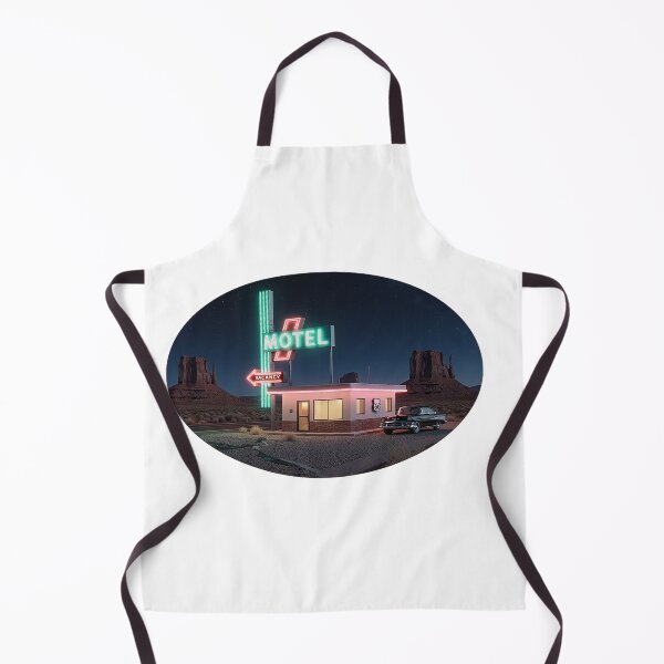 Artikelvorschau, Route 66 Vintage Neon Motel Retro-Wüsten-Roadtrip entworfen und verkauft von Stupid Shirts.