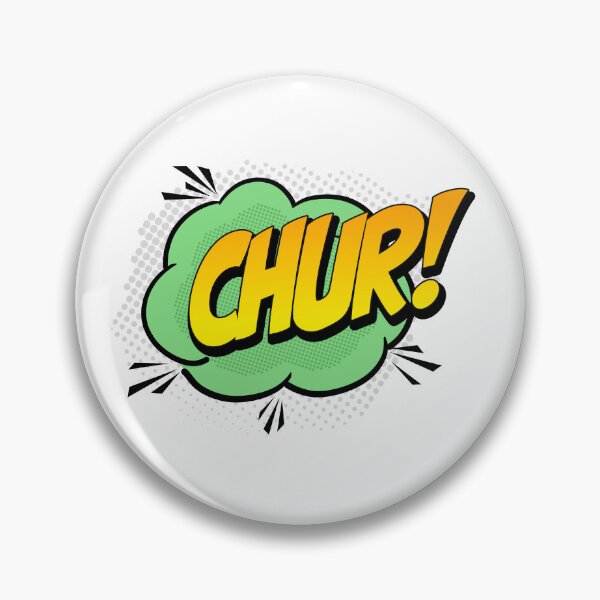 Item preview, CHUR! Kiwi Slang Comic Pop Art designed and sold by wobblyfrogs.