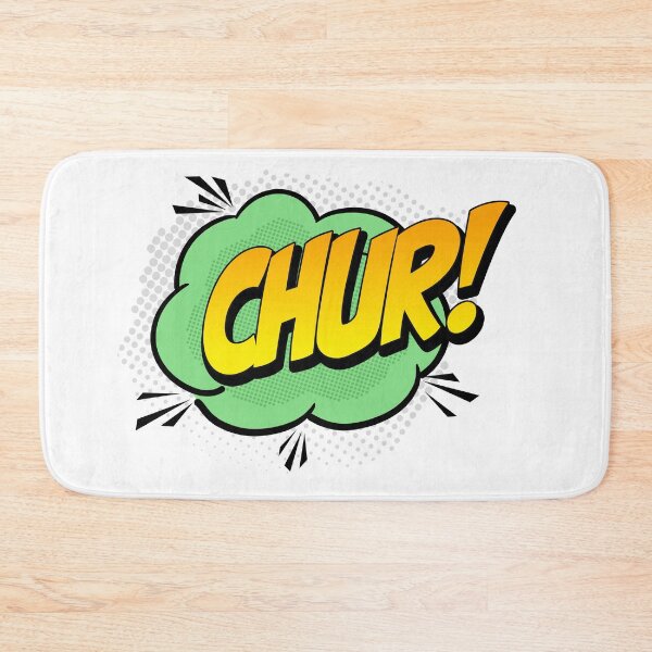 Item preview, CHUR! Kiwi Slang Comic Pop Art designed and sold by wobblyfrogs.
