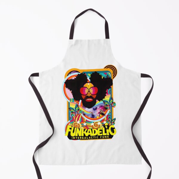 Artikelvorschau, Funkadelic – Farbenfrohes kosmisches Afro-Cartoon-Artwork mit lebendigen Weltraumelementen entworfen und verkauft von cocopajares.