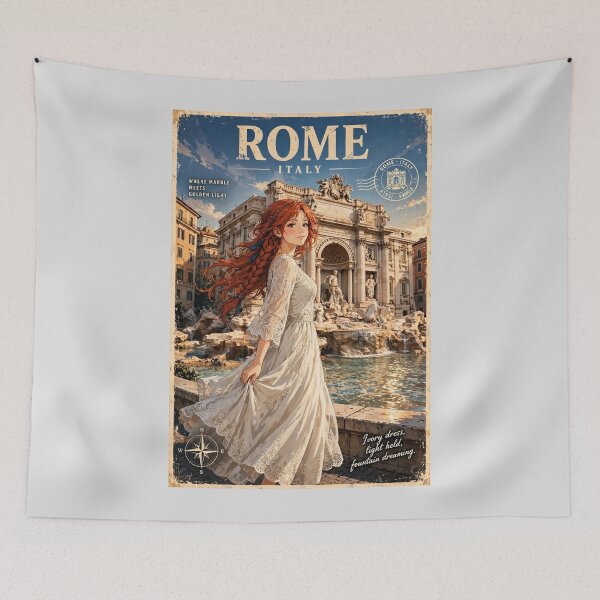Item preview, Italy — Rome — Eternal Elegance designed and sold by DibujandoPorfa.