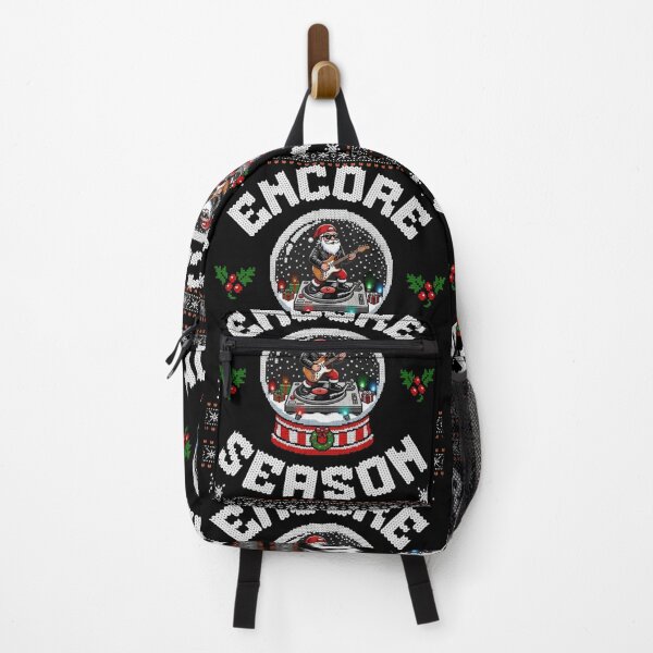 Aperçu de l'œuvre Encore Season – Boule à neige Rock Christmas créée et vendue par Nacho Average Designs.