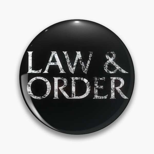 Item preview, Law and Order Inspired Justice and Authority Graphic Design designed and sold by onceminimalism.
