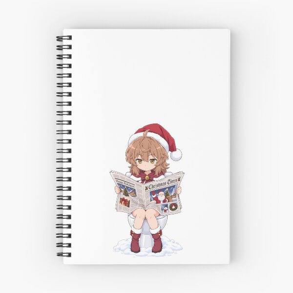 Item preview, Liliruca Arde DanMachi Christmas Toilet Newspaper Humor designed and sold by mildaclairmo.