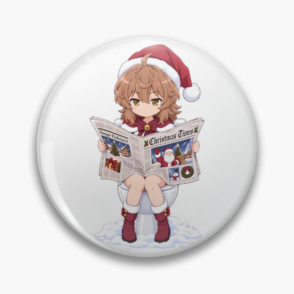 Artikelvorschau, Liliruca Arde DanMachi Weihnachtstoilettenzeitungshumor entworfen und verkauft von mildaclairmo.