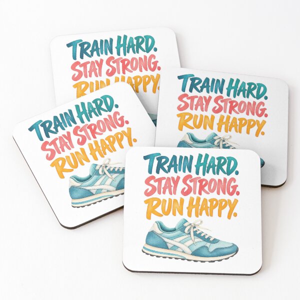 Item preview,  Retro Running Motivation Design Featuring a Vintage Watercolor Marathon Sneaker and Inspirational Fitness Quote designed and sold by LavIsInTheAir.