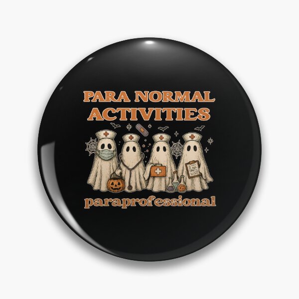 Item preview, Para Normal Activities Paraprofessional Halloween – Spooky Ghosts designed and sold by EnchantedOwl.