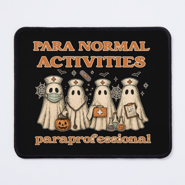 Item preview, Para Normal Activities Paraprofessional Halloween – Spooky Ghosts designed and sold by EnchantedOwl.