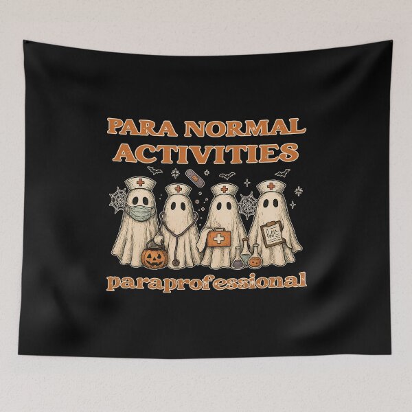 Item preview, Para Normal Activities Paraprofessional Halloween – Spooky Ghosts designed and sold by EnchantedOwl.