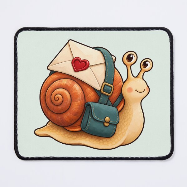 Item preview, Snail Mail designed and sold by Orca Chuckle Studios.