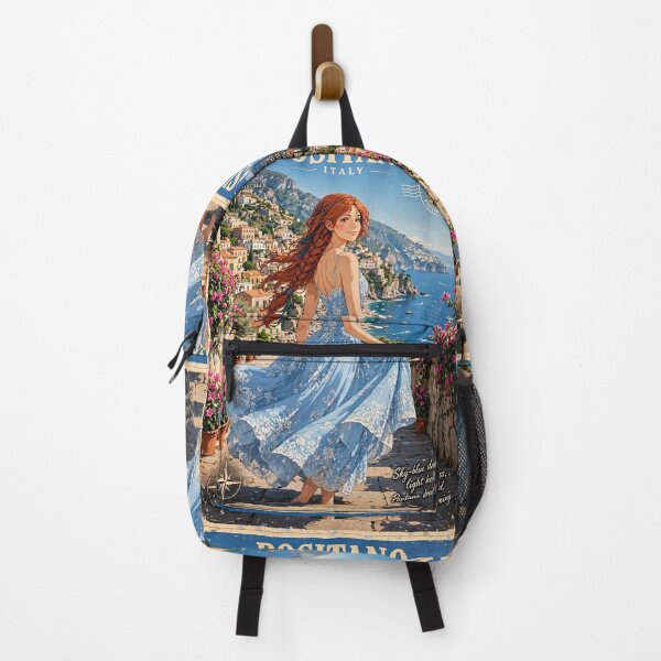 Item preview, Italy — Positano — Summer in Blue designed and sold by DibujandoPorfa.