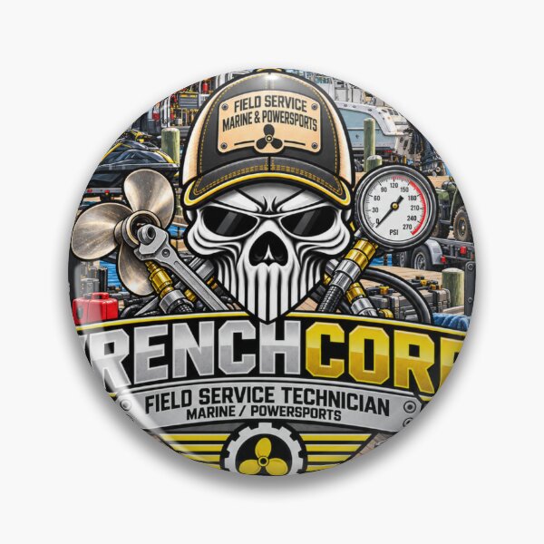 Item preview, WrenchCorps - Field Service Technician (Marine / Powersports) designed and sold by WrenchCorps.