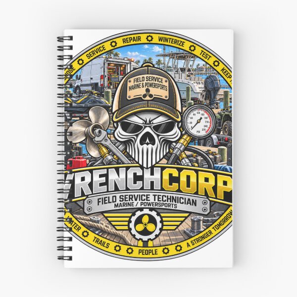 Item preview, WrenchCorps - Field Service Technician (Marine / Powersports) designed and sold by WrenchCorps.