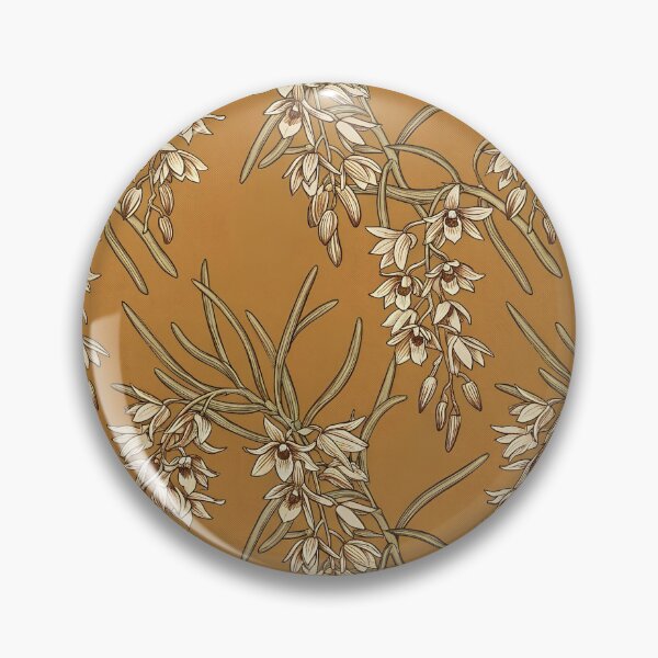 Item preview, Warm Golden Ochre Wattle Pattern designed and sold by Studio BC.