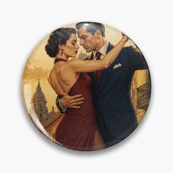 Aperçu de l'œuvre Tango argentin Buenos Aires danse vintage créée et vendue par Tienda-Vane.