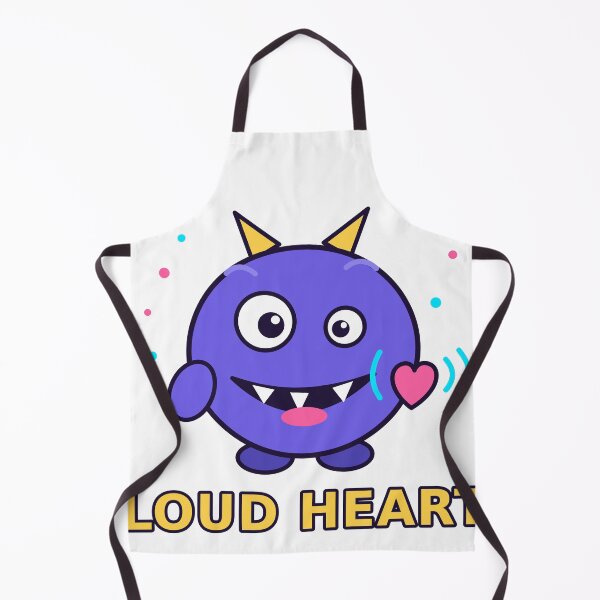 Item preview, Loud Heart Cute Monster – Creepy Cute Streetwear Gift designed and sold by Ahmedsyde.