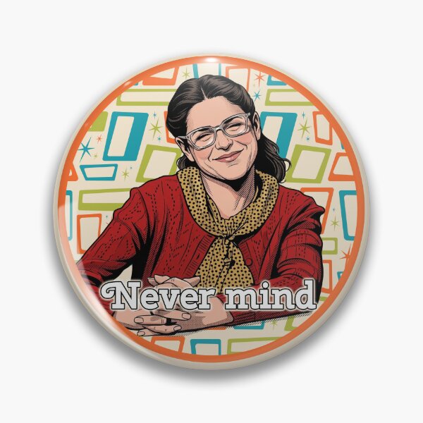 Item preview, Never Mind - Emily Litella SNL Fan Art designed and sold by Deviant Logic Design.