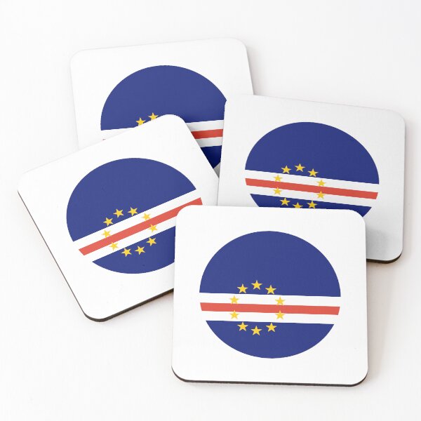 Artikelvorschau, Cabo Verde Circle Flag CV entworfen und verkauft von shitpostee.