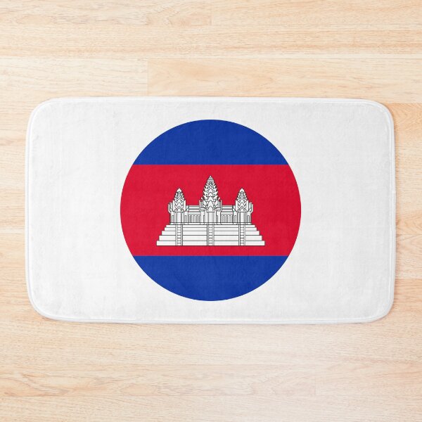 Item preview, Cambodia Circle Flag KH designed and sold by shitpostee.
