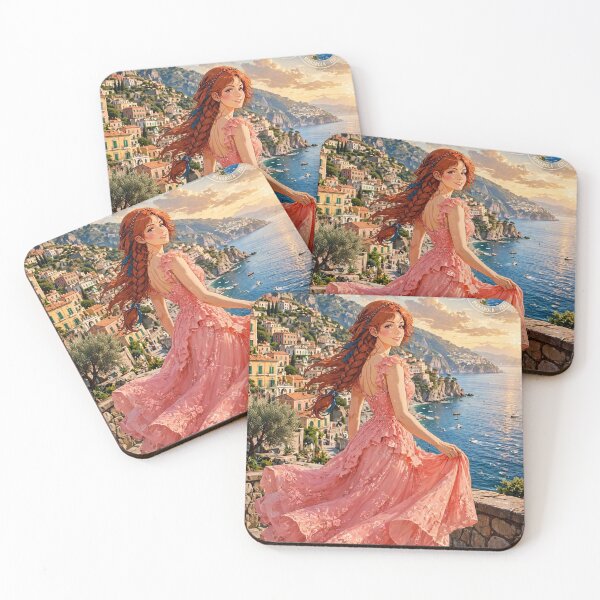 Item preview, Manarola Italy sunset designed and sold by DibujandoPorfa.