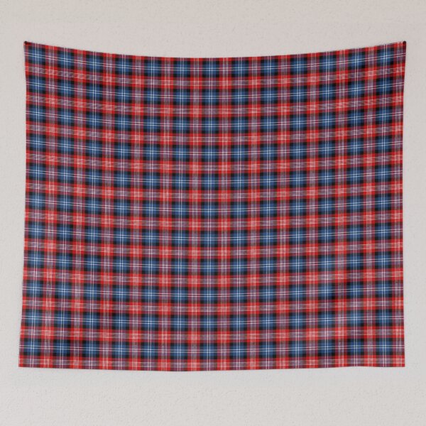 Artikelvorschau, Amerikanisches St. Andrews Modern Clan Tartan – Schottisches Karomuster für stolze Schotten entworfen und verkauft von The Tartan Forge.