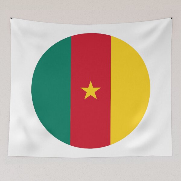 Item preview, Cameroon Circle Flag CM designed and sold by shitpostee.