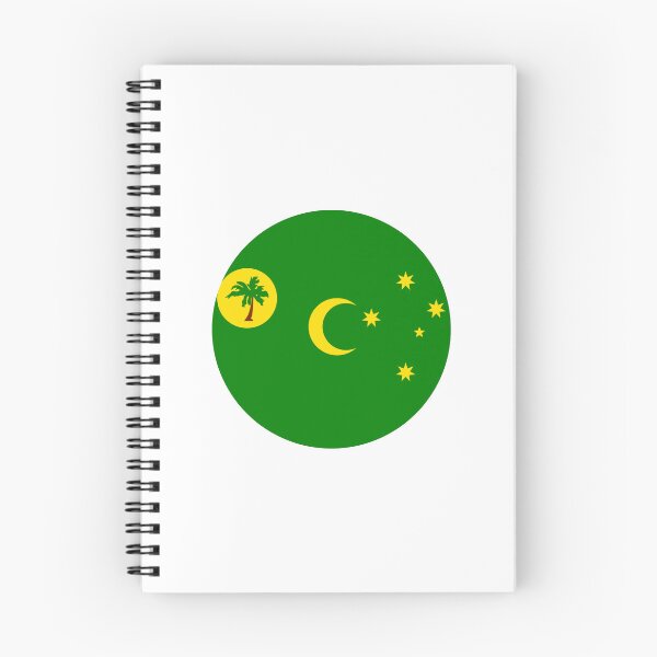Item preview, Cocos Islands Circle Flag CC designed and sold by shitpostee.