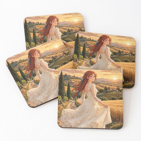 Item preview, Italy — Tuscany — Golden Fields designed and sold by DibujandoPorfa.