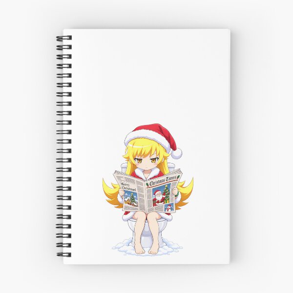 Artikelvorschau, Shinobu Oshino Bakemonogatari Weihnachtszeit-Humor entworfen und verkauft von mildaclairmo.
