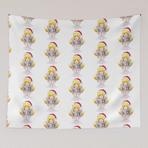 Item preview, Shinobu Oshino Bakemonogatari Christmas Times Humor designed and sold by mildaclairmo.