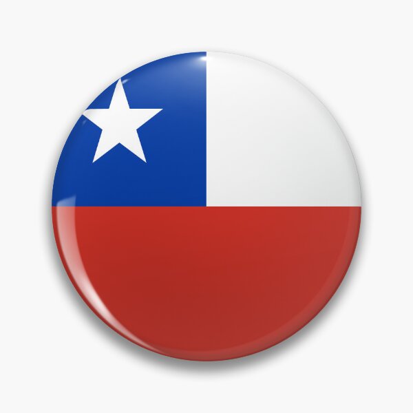 Item preview, Bandera circular de Chile CL designed and sold by shitpostee.