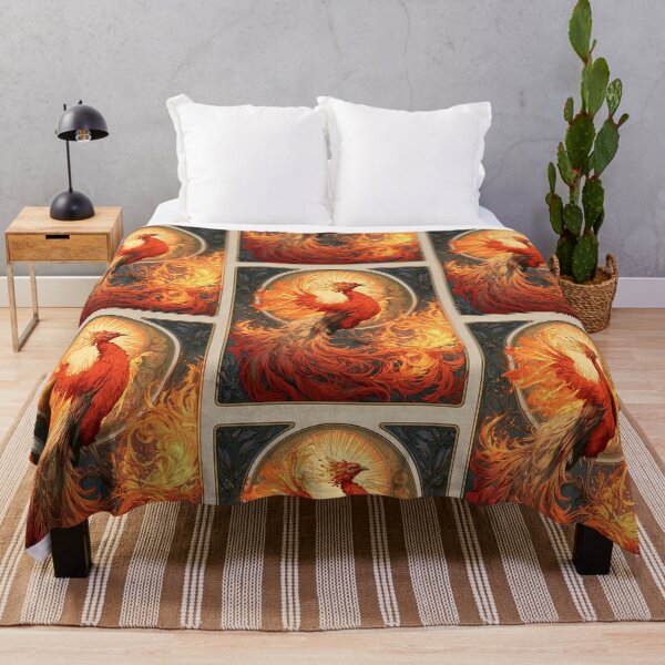 Item preview, Art nouveau phoenix designed and sold by MendaciousMina.