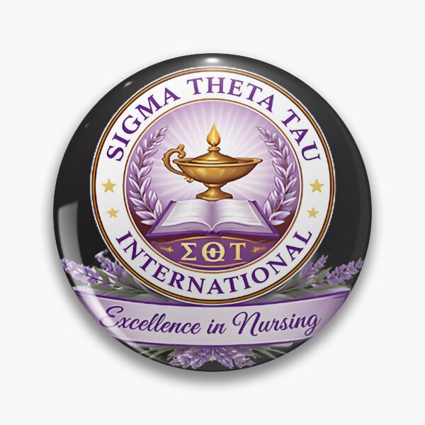 Item preview, Sigma Theta Tau Nursing Excellence Emblem Design for Healthcare Professionals designed and sold by Mohamed-Fahim.