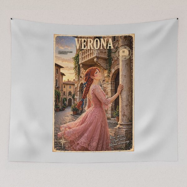 Item preview, Italy — Verona — Juliet's Balcony designed and sold by DibujandoPorfa.