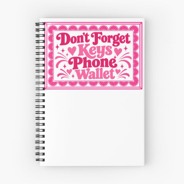 Item preview, Don't Forget Keys Phone Wallet Essential Reminder Everyday Carry designed and sold by NightGlyph.