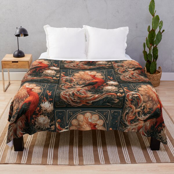 Item preview, Art nouveau phoenix designed and sold by MendaciousMina.