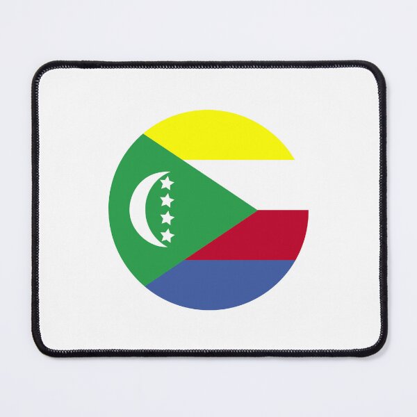 Item preview, Comoros Circle Flag KM designed and sold by shitpostee.
